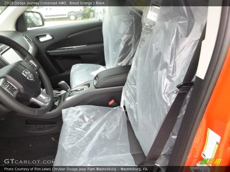 Blood Orange / Black 2018 Dodge Journey Crossroad AWD
