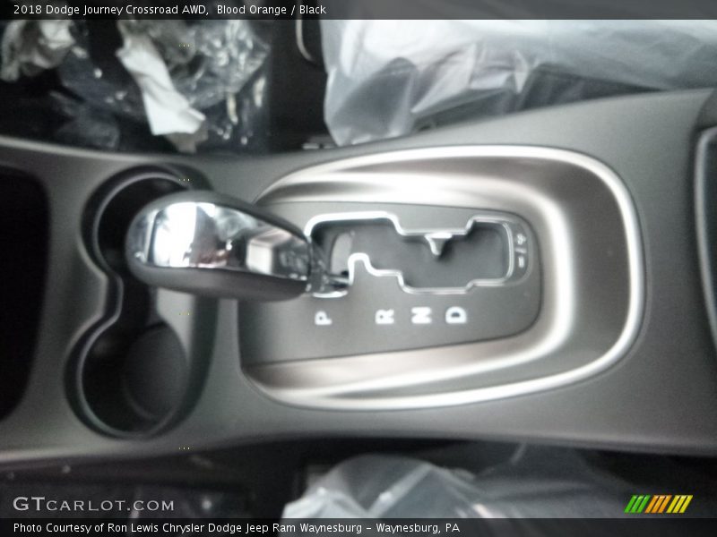 Blood Orange / Black 2018 Dodge Journey Crossroad AWD