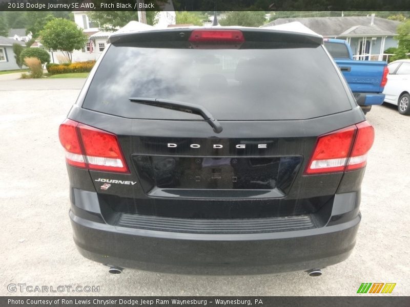 Pitch Black / Black 2018 Dodge Journey SE AWD