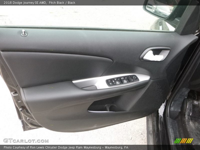 Pitch Black / Black 2018 Dodge Journey SE AWD