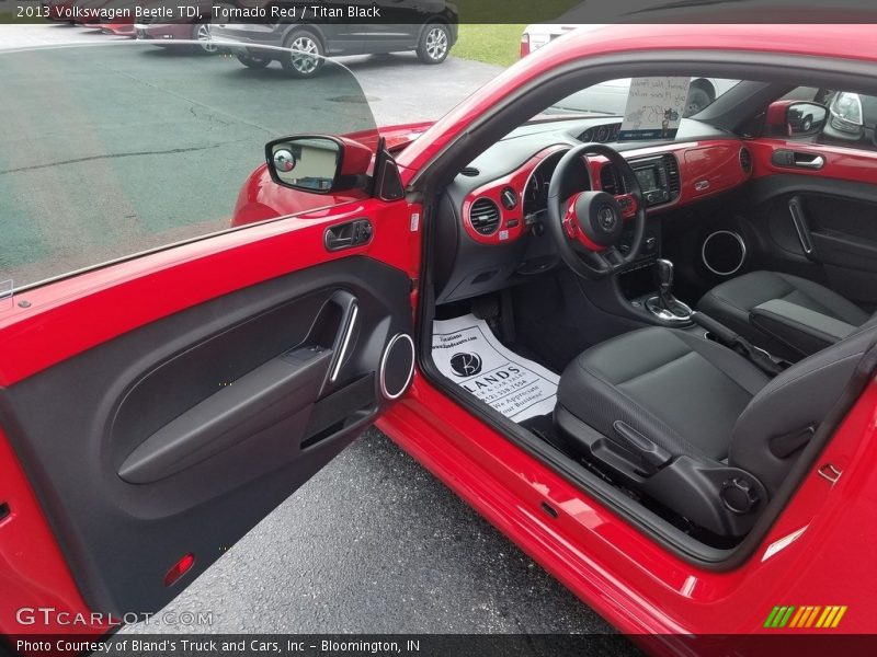Tornado Red / Titan Black 2013 Volkswagen Beetle TDI