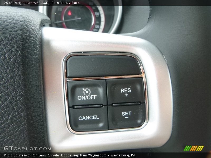 Pitch Black / Black 2018 Dodge Journey SE AWD