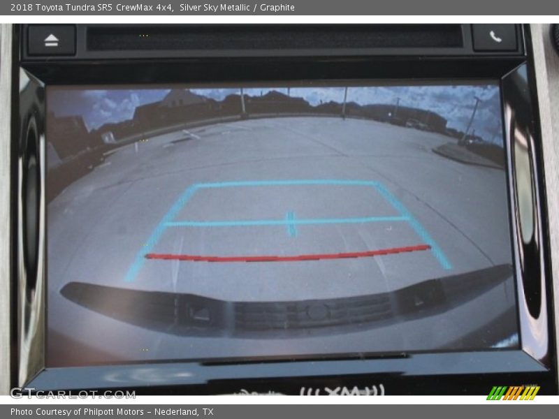 Silver Sky Metallic / Graphite 2018 Toyota Tundra SR5 CrewMax 4x4