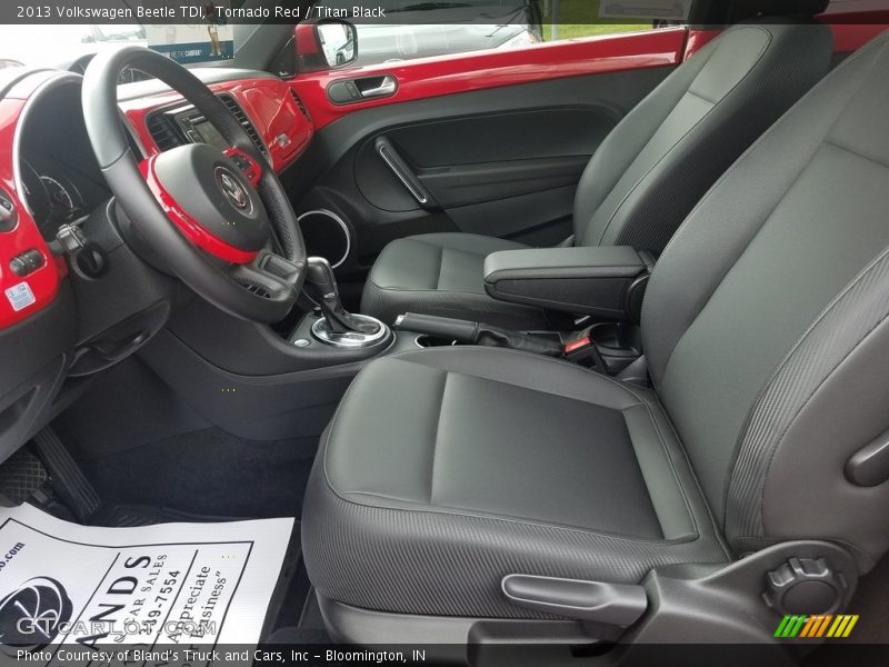 Tornado Red / Titan Black 2013 Volkswagen Beetle TDI