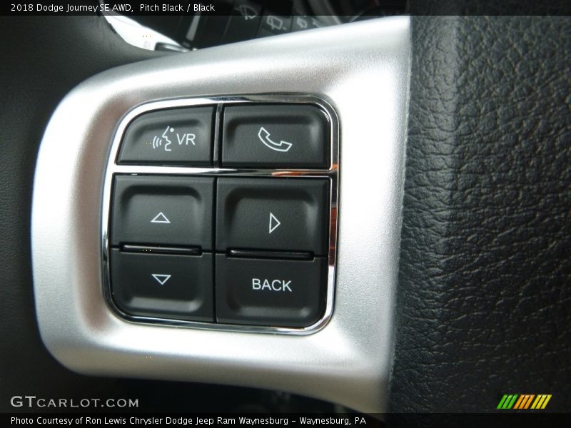 Pitch Black / Black 2018 Dodge Journey SE AWD