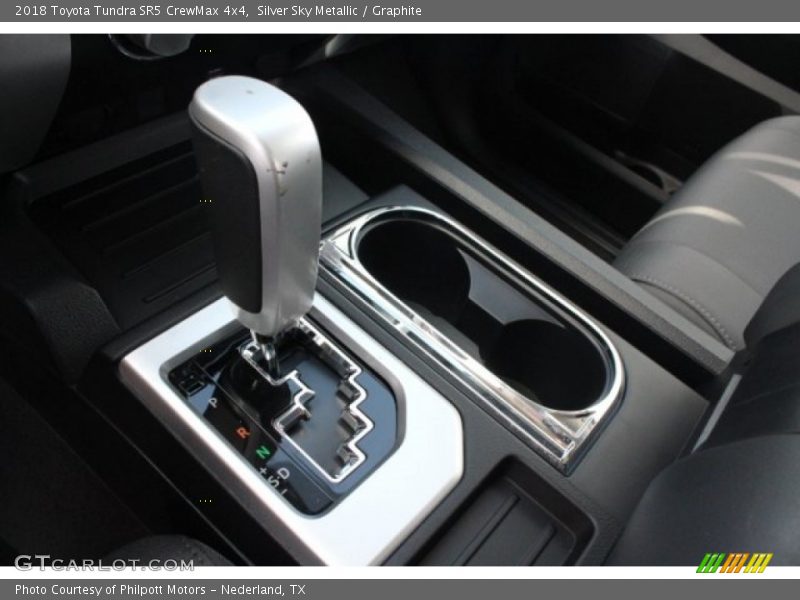 Silver Sky Metallic / Graphite 2018 Toyota Tundra SR5 CrewMax 4x4