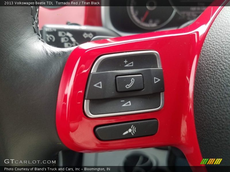 Tornado Red / Titan Black 2013 Volkswagen Beetle TDI