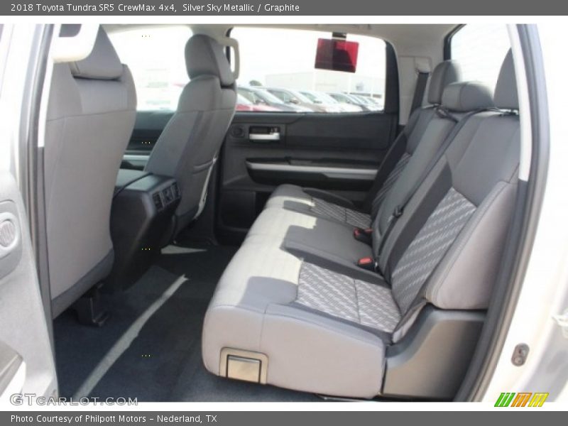 Silver Sky Metallic / Graphite 2018 Toyota Tundra SR5 CrewMax 4x4