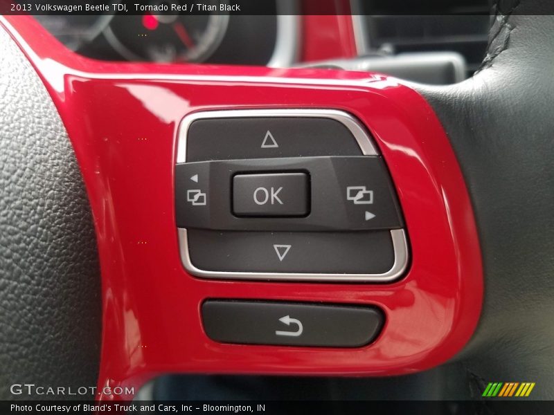 Tornado Red / Titan Black 2013 Volkswagen Beetle TDI