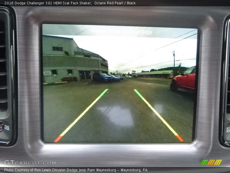 Octane Red Pearl / Black 2018 Dodge Challenger 392 HEMI Scat Pack Shaker