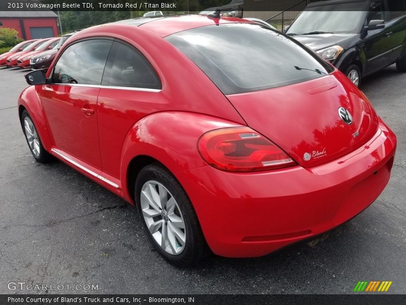 Tornado Red / Titan Black 2013 Volkswagen Beetle TDI