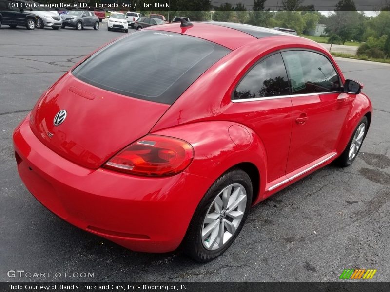 Tornado Red / Titan Black 2013 Volkswagen Beetle TDI