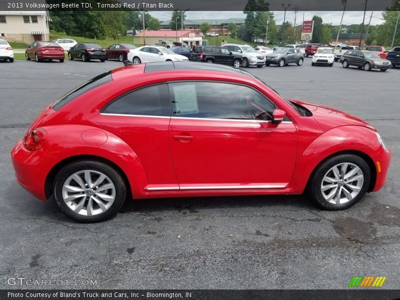 Tornado Red / Titan Black 2013 Volkswagen Beetle TDI