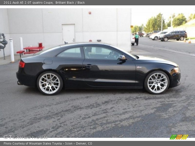 Brilliant Black / Black 2011 Audi A5 2.0T quattro Coupe