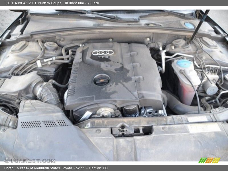 Brilliant Black / Black 2011 Audi A5 2.0T quattro Coupe
