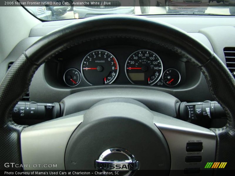 Avalanche White / Blue 2006 Nissan Frontier NISMO King Cab
