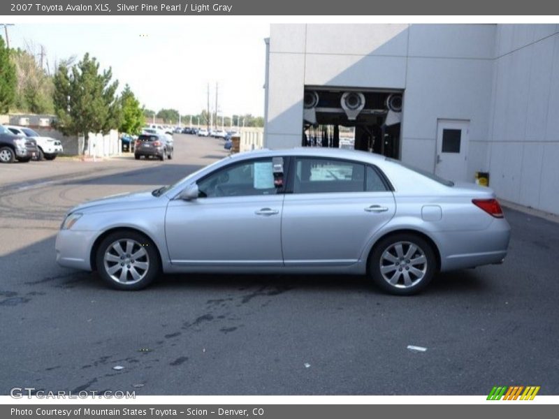 Silver Pine Pearl / Light Gray 2007 Toyota Avalon XLS