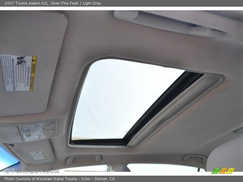 Silver Pine Pearl / Light Gray 2007 Toyota Avalon XLS