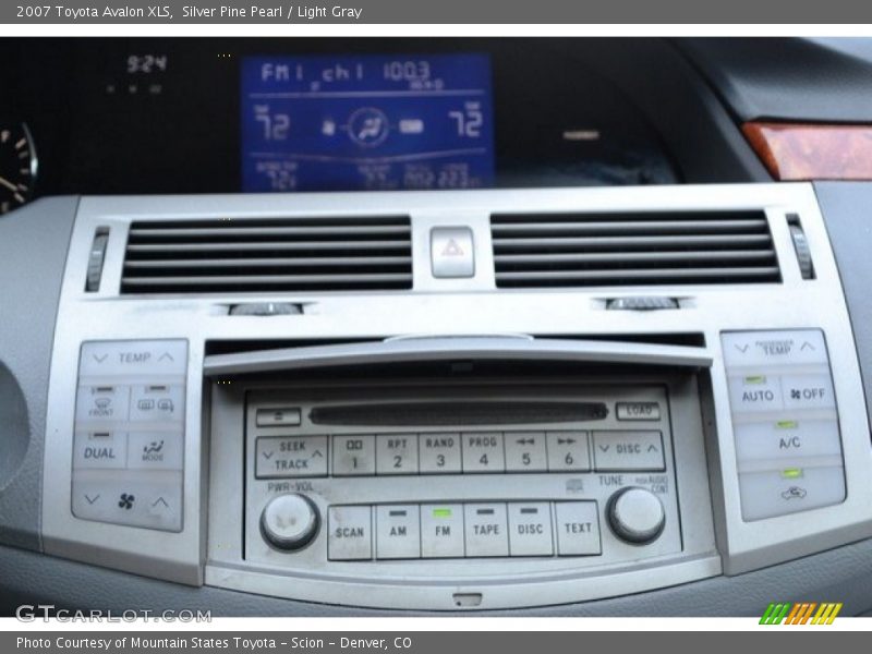 Silver Pine Pearl / Light Gray 2007 Toyota Avalon XLS