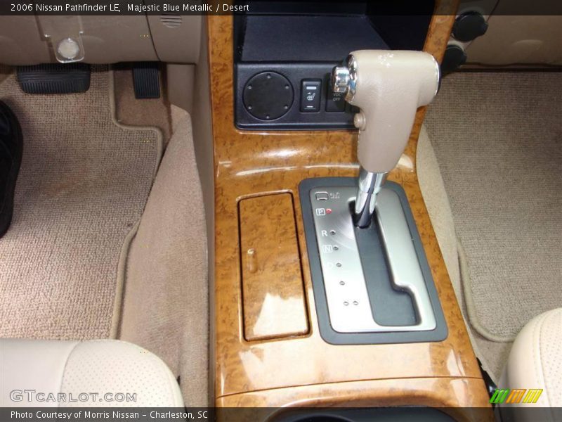 Majestic Blue Metallic / Desert 2006 Nissan Pathfinder LE