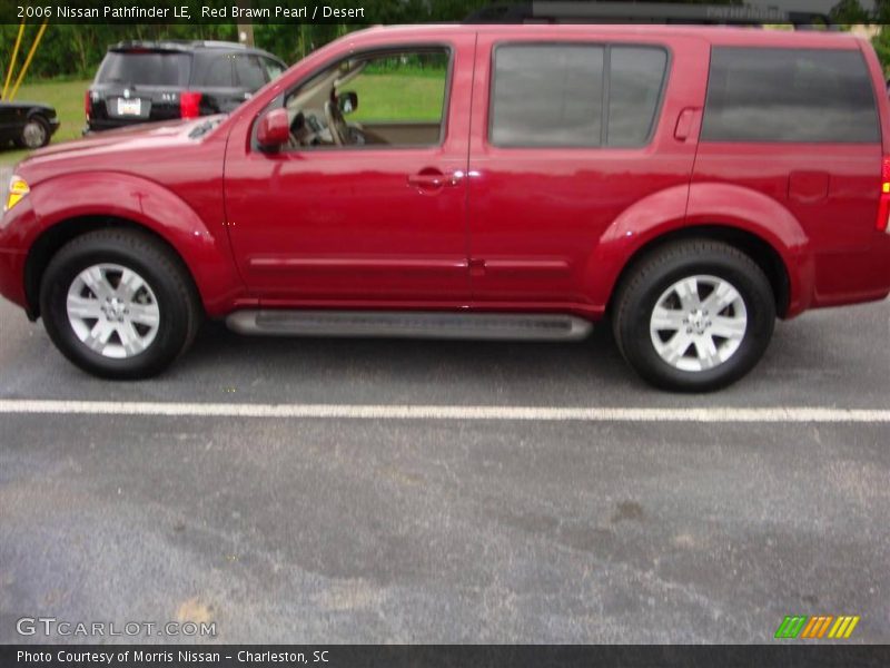 Red Brawn Pearl / Desert 2006 Nissan Pathfinder LE