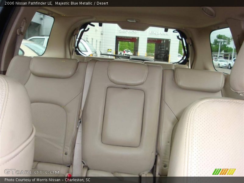 Majestic Blue Metallic / Desert 2006 Nissan Pathfinder LE