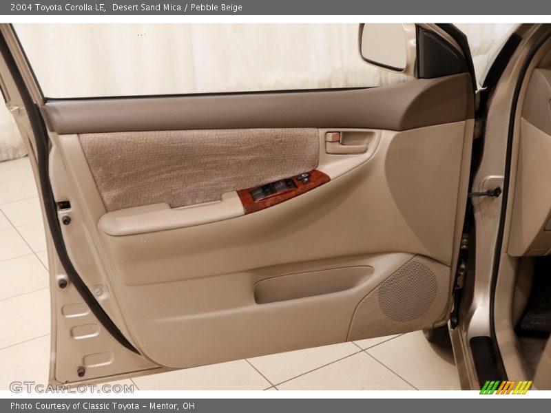 Desert Sand Mica / Pebble Beige 2004 Toyota Corolla LE