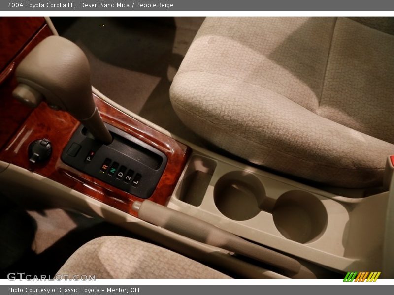 Desert Sand Mica / Pebble Beige 2004 Toyota Corolla LE