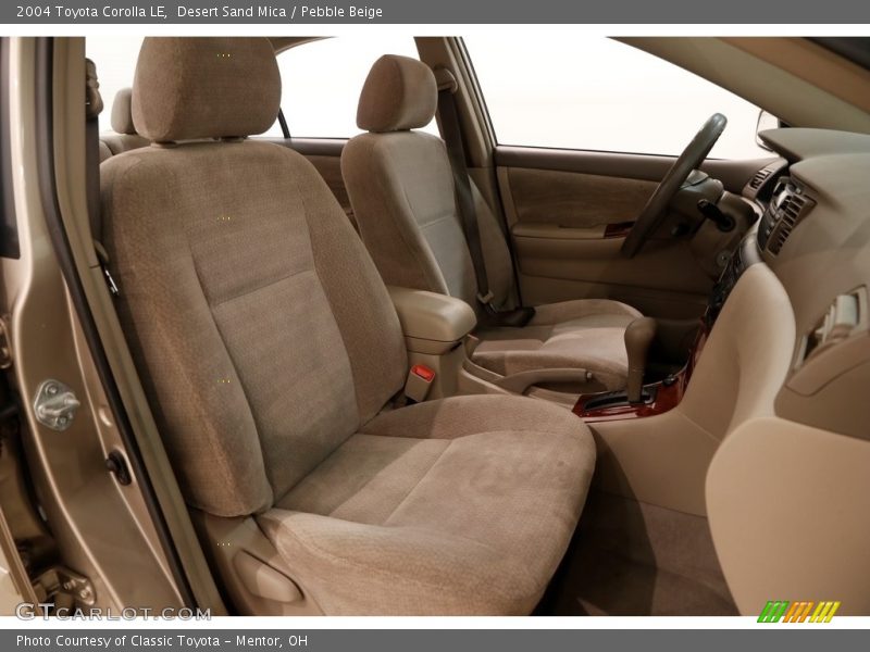 Desert Sand Mica / Pebble Beige 2004 Toyota Corolla LE