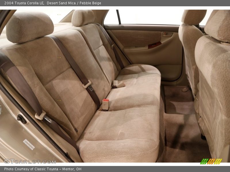 Desert Sand Mica / Pebble Beige 2004 Toyota Corolla LE