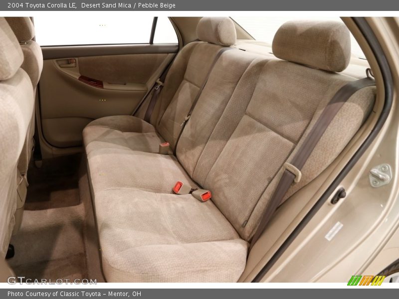 Desert Sand Mica / Pebble Beige 2004 Toyota Corolla LE