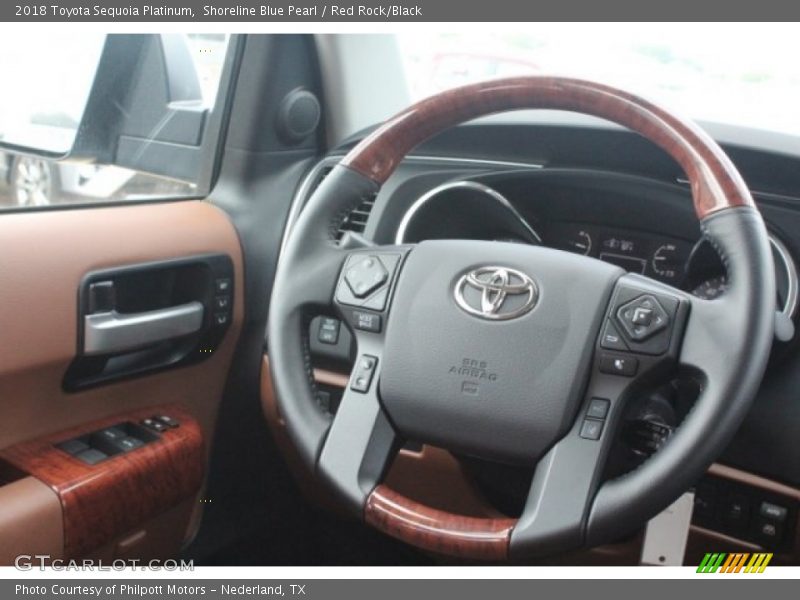  2018 Sequoia Platinum Steering Wheel