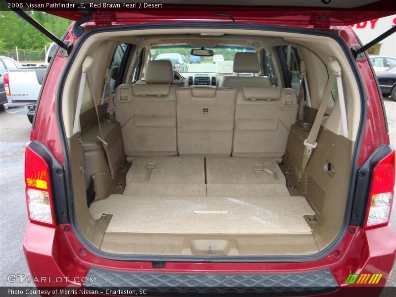 Red Brawn Pearl / Desert 2006 Nissan Pathfinder LE