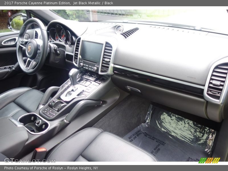 Jet Black Metallic / Black 2017 Porsche Cayenne Platinum Edition