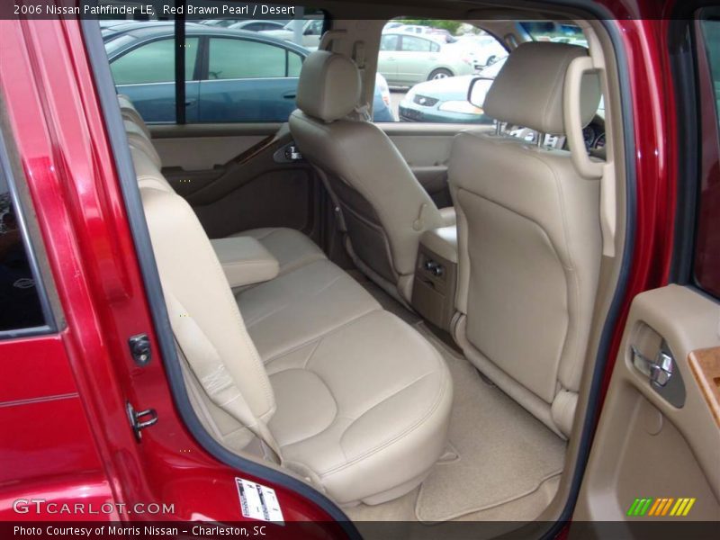 Red Brawn Pearl / Desert 2006 Nissan Pathfinder LE