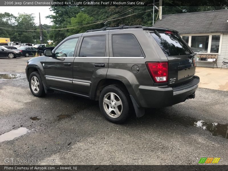 Light Graystone Pearl / Medium Slate Gray 2006 Jeep Grand Cherokee Limited 4x4