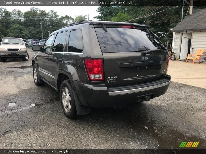 Light Graystone Pearl / Medium Slate Gray 2006 Jeep Grand Cherokee Limited 4x4