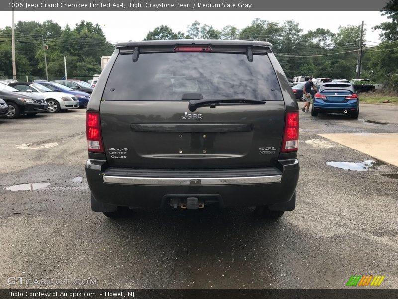 Light Graystone Pearl / Medium Slate Gray 2006 Jeep Grand Cherokee Limited 4x4