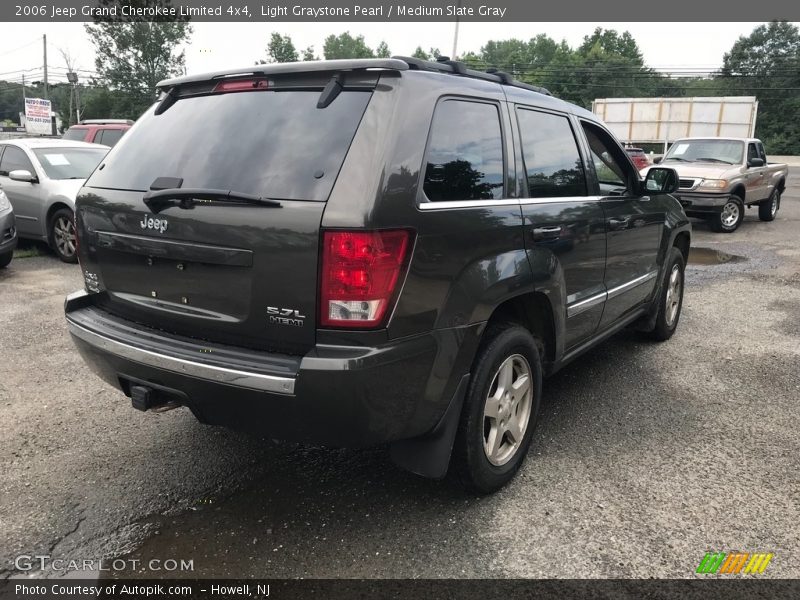 Light Graystone Pearl / Medium Slate Gray 2006 Jeep Grand Cherokee Limited 4x4