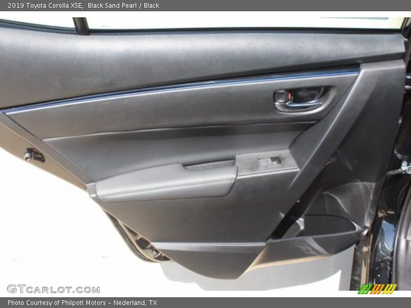 Black Sand Pearl / Black 2019 Toyota Corolla XSE