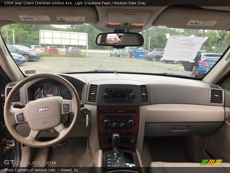 Light Graystone Pearl / Medium Slate Gray 2006 Jeep Grand Cherokee Limited 4x4
