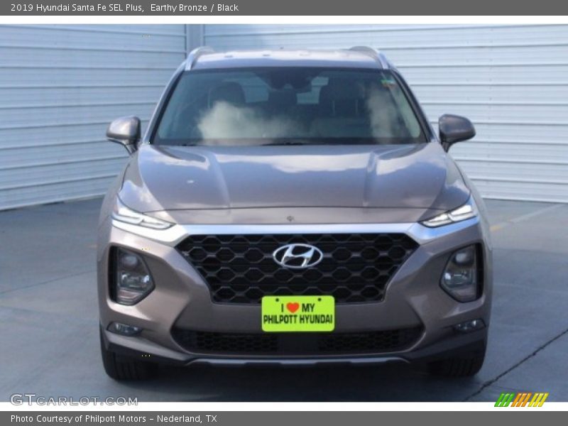 Earthy Bronze / Black 2019 Hyundai Santa Fe SEL Plus