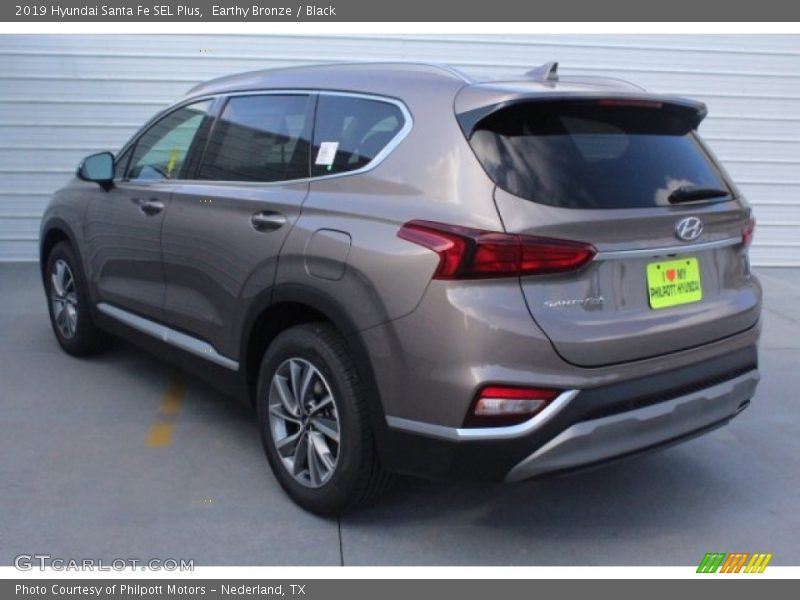 Earthy Bronze / Black 2019 Hyundai Santa Fe SEL Plus