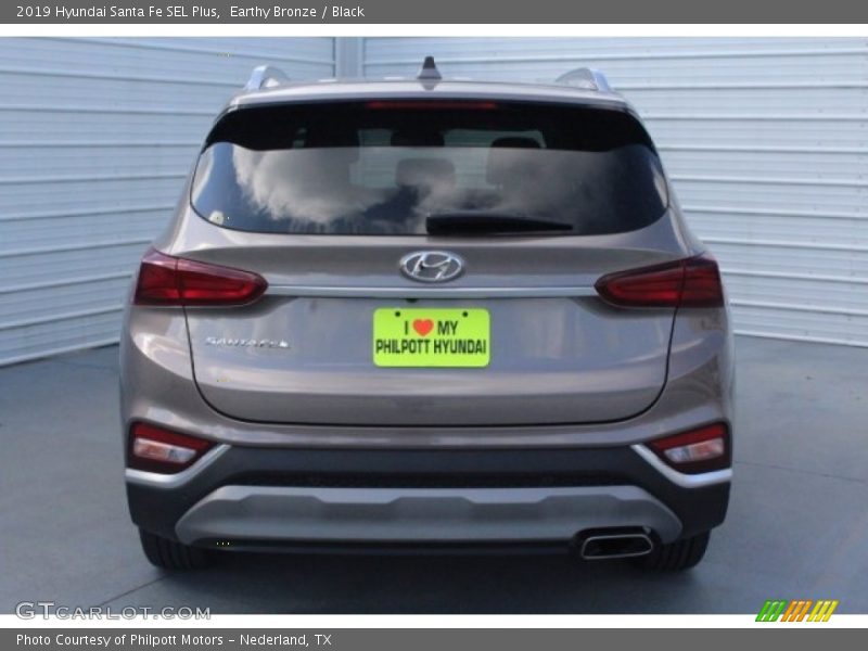 Earthy Bronze / Black 2019 Hyundai Santa Fe SEL Plus