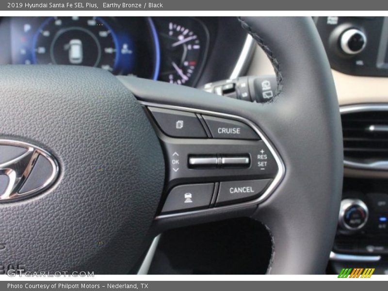 Earthy Bronze / Black 2019 Hyundai Santa Fe SEL Plus