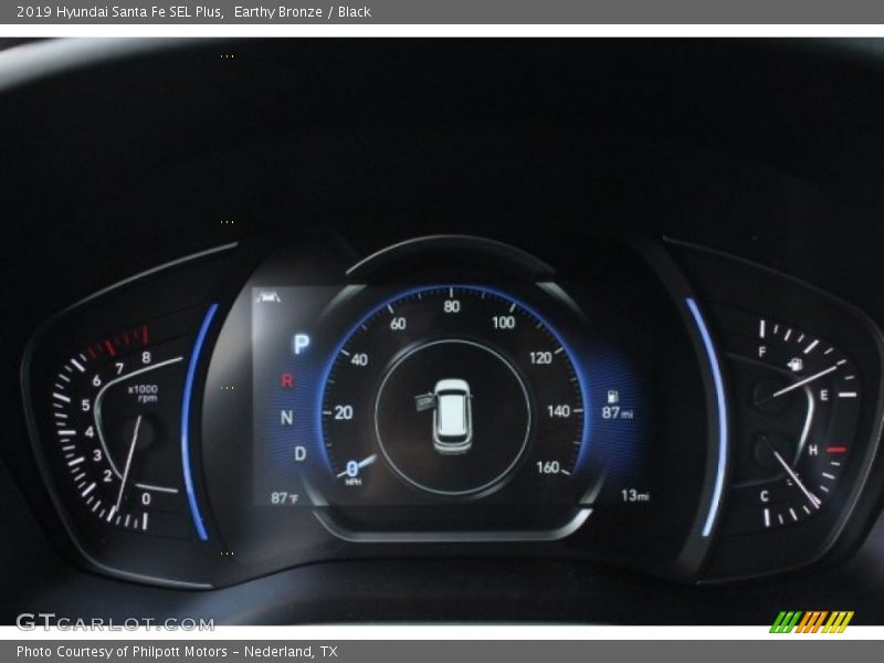 Earthy Bronze / Black 2019 Hyundai Santa Fe SEL Plus