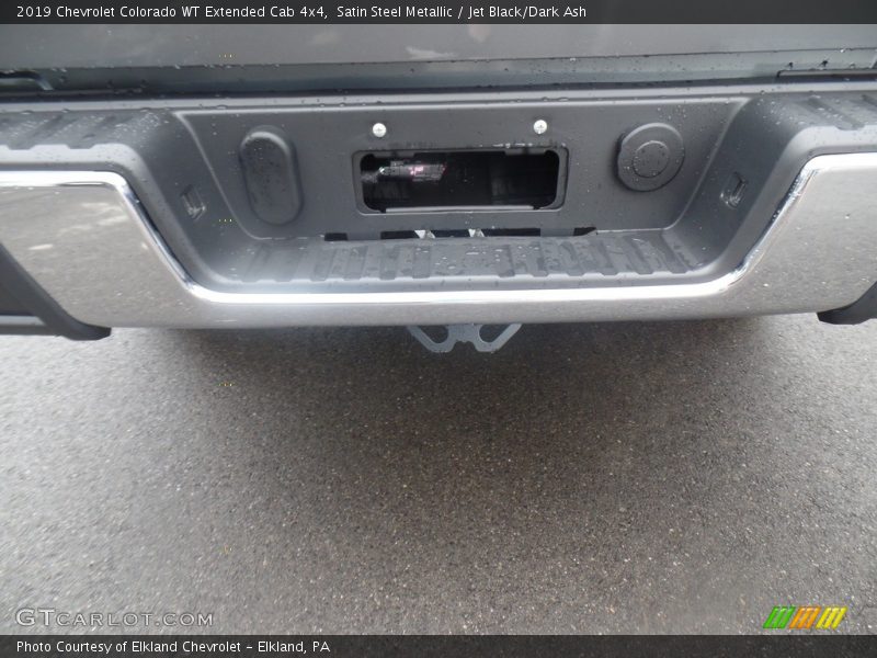 Satin Steel Metallic / Jet Black/Dark Ash 2019 Chevrolet Colorado WT Extended Cab 4x4