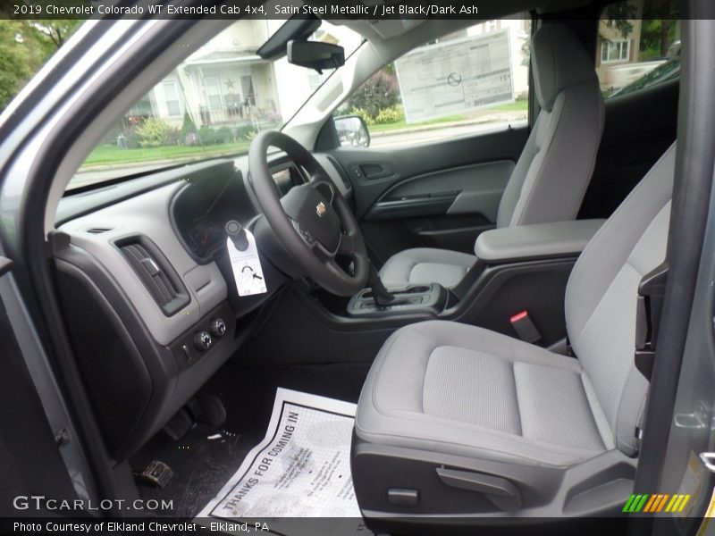  2019 Colorado WT Extended Cab 4x4 Jet Black/Dark Ash Interior