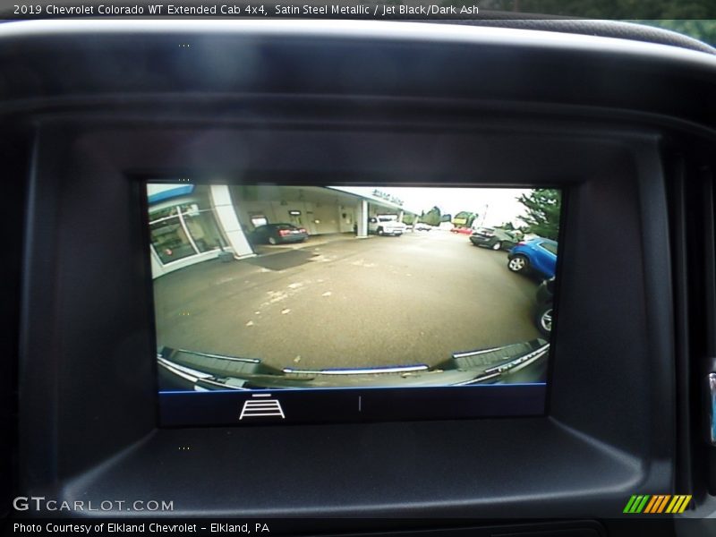 Satin Steel Metallic / Jet Black/Dark Ash 2019 Chevrolet Colorado WT Extended Cab 4x4