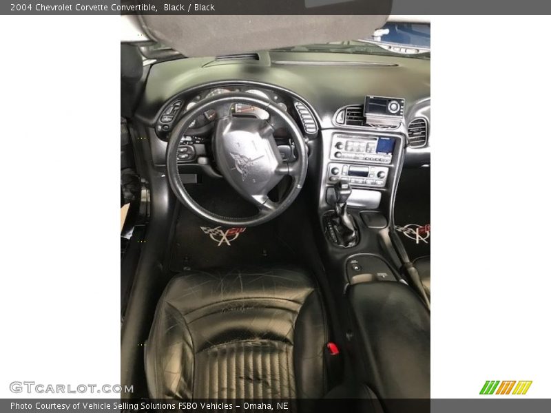 Black / Black 2004 Chevrolet Corvette Convertible